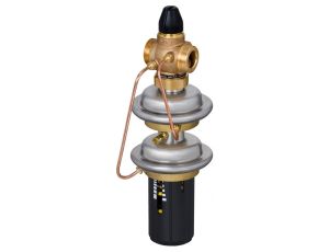 Danfoss AVPQ 4, PN 25, DN 40, Natężenie przepływu [m3/h]: 0.80 - 12.00, 0.20 bar - 1.00 bar, kołnierz, Wersja montażowa: Zasilanie - 003H6570