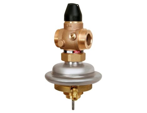 Danfoss AVPBT-F, PN 25, DN 15, Natężenie przepływu [m3/h]: 0.07 - 1.60, 0.50 bar - 0.50 bar, Gwint zewnętrzny, G 3/4 A, Wersja montażowa: Powrót - 003H6586