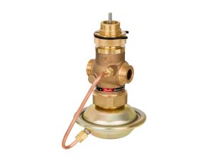 Danfoss AVQM, PN 16, DN 20, Natężenie przepływu [m3/h]: 0.16 - 3.50, Gwint zewnętrzny, G 1 A, Wersja montażowa: swobodne - 003H6738