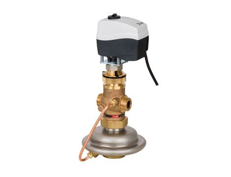 Danfoss AVQM, PN 25, DN 15, Natężenie przepływu [m3/h]: 0.01 - 0.18, Gwint zewnętrzny, G 3/4 A, Wersja montażowa: swobodne - 003H6746