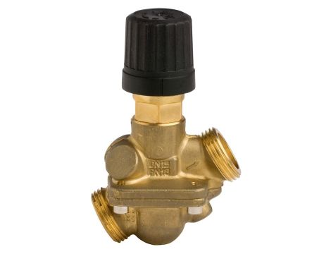 Danfoss AHQM, PN 16, DN 15, Natężenie przepływu [m3/h]: 0.11 - 0.70, Gwint zewnętrzny, G 3/4 A, Wersja montażowa: swobodne - 003L3593