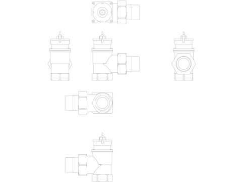 Danfoss RAV, 5.00 m³/h, 0.2 bar, gwint wewnętrzny - 013U0221