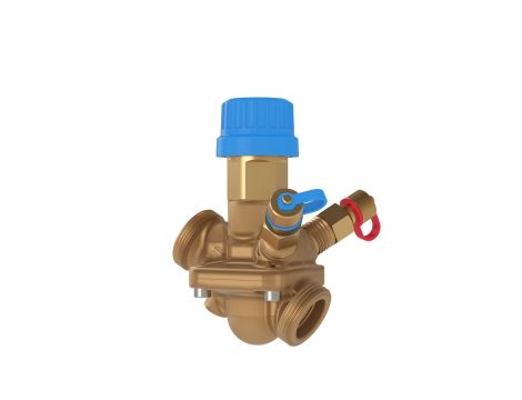 Danfoss AB-QM, DN 10, Ze złączkami pomiarowymi, Gwint zewnętrzny - 003Z1211