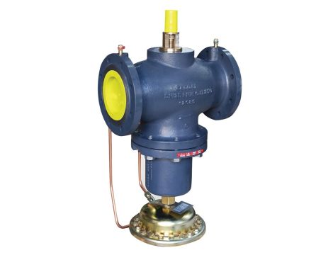 Danfoss AB-QM, DN 125, Ze złączkami pomiarowymi, kołnierz - 003Z0705