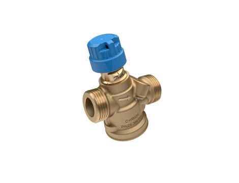 Danfoss AB-QM, DN 15, Wysoki przepływ, Bez złączek pomiarowych, Gwint zewnętrzny - 003Z8222