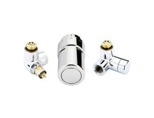 Danfoss Zestawy RAX Design, Czujnik montowany po lewej, RAX, Chrom - 013G4004