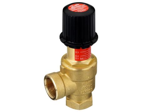 Danfoss Regulacja bypassu automatycznego, AVDO, DN 20, Kątowy, gwint wewnętrzny, gwint wewnętrzny - 003L6007
