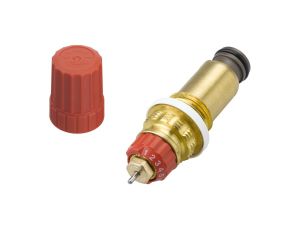 Danfoss Zawory zintegrowane, RA, G 1/2 A, Nastawy wstępne: Tak, Zawartość zestawu: Zawór, nasadka zabezpieczająca - 013G7370
