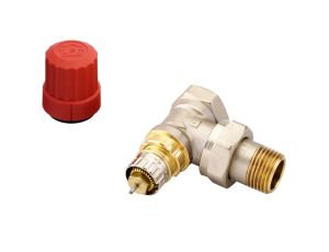 Danfoss Zawory grzejnikowe, RA-N, Przepływ normalny, DN 15, Kątowy, F - 013G0013