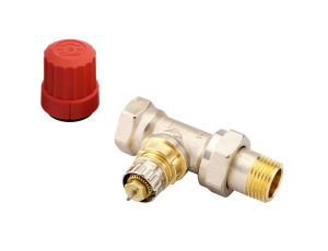 Danfoss Zawory grzejnikowe, RA-N, Przepływ normalny, DN 15, Prosty, F - 013G0014