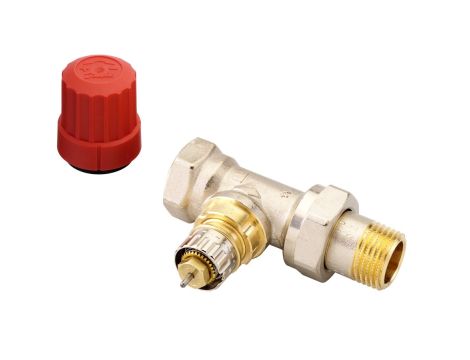 Danfoss Zawory grzejnikowe, RA-N, Przepływ normalny, DN 15, Prosty, F - 013G0014