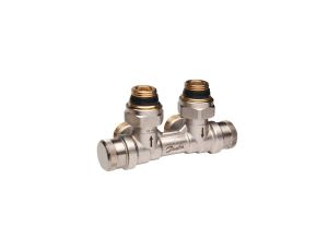 Danfoss Zawory przyłączeniowe, RLV-KDV, 15, Kątowy lewy - 013G7872