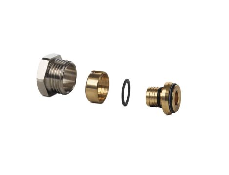 Danfoss Złączki zaciskowe do rur Aluplex, G 1/2" A, 16x2, Niklowany - 013G4176