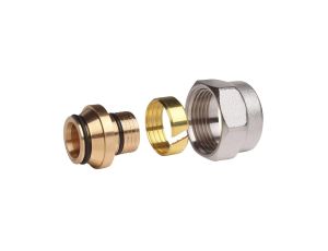 Danfoss Złączki zaciskowe do rur Aluplex, G 3/4
