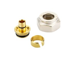 Danfoss Złączki zaciskowe do rur plastikowych PEX, G 3/4