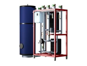 Danfoss System CWU, TC-DL, 147.0 kW, Nazwa regulatora CWU: ECL310, 350 L - 004X1619