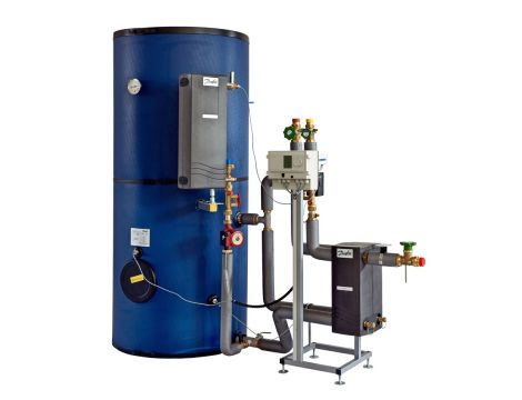 Danfoss System CWU, TC-C, 71.0 kW, Nazwa regulatora CWU: ECL310, 500 L - 004X1635