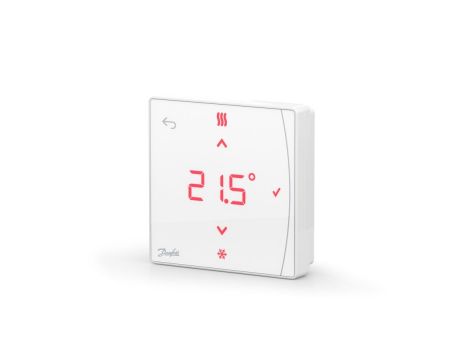 Danfoss Regulacja ogrzewania podłogowego, Danfoss Icon2™, Termostat pokojowy, Dołączany - 088U2121