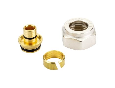 Danfoss Rury FH, Złączki, Złączka zaciskowa, 3/4", 16.0 mm, 0.0 mm, 0.0 mm - 013G4156