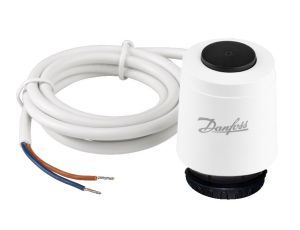 Danfoss Siłowniki termiczne, TWA-K, M 30 x 1.5, Napięcie zasilania [V] AC: 24, NC (normalnie zamknięty), 0.95 m - 088H3140
