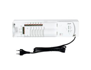 Danfoss Regulacja ogrzewania podłogowego, CF2+, 230.0 V, Liczba kanałów: 5 - 088U0245