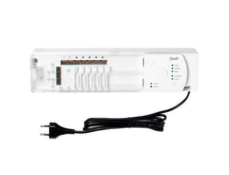 Danfoss Regulacja ogrzewania podłogowego, CF2+, 230.0 V, Liczba kanałów: 5 - 088U0245