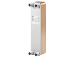 Danfoss Mikropłytowy wymiennik ciepła, XB37H-1, Il. płytek: 80 - 004B1716