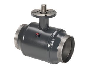 Danfoss Zawory kulowe, JIP-WW, RB (standard.), kołnierz do zabudowy napędu, Ze zredukowanym przelotem, PN 25, DN 250, Do wspawania - 065N0162