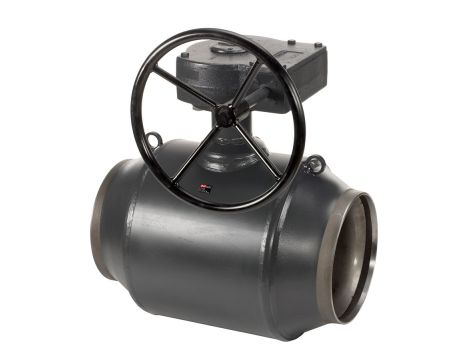 Danfoss Zawory kulowe, JIP-WW, FB (peł.przelotowy), przekładnia ślimakowa, Pełnoprzelotowy, PN 25, DN 200, Do wspawania - 065N1156
