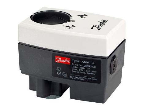 Danfoss Siłowniki elektryczne, AMV 13, Napięcie zasilania [V] AC: 230 - 082G3003