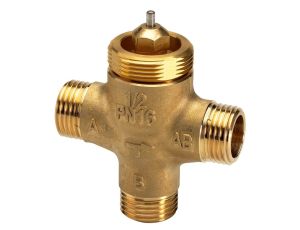 Danfoss VZL 3 PN16 15/1,6 3-drogowy, grzybkowy, króćce gładkie - 065Z2084
