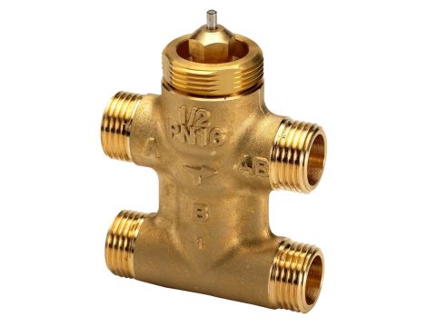 Danfoss VZL 4 PN16 15/1 4-drogowy, grzybkowy, króćce gładkie - 065Z2093