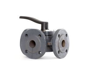 Danfoss HFE 3 PN6 150/400 obrotowy, 3-drogowy, kołnierz - 065Z0437