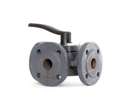 Danfoss HFE 3 PN6 150/400 obrotowy, 3-drogowy, kołnierz - 065Z0437