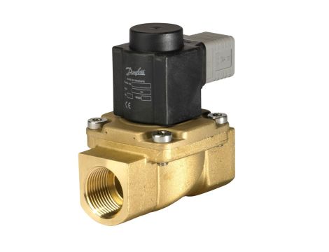 Danfoss Zawór elektromagnetyczny, EV225B, Funkcja: NC, G, 1, 6.000 m³/h, PTFE - 032U380731