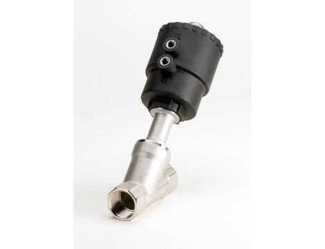 Danfoss Zawór sterowany pneumatycznie, AV210E, NPT, 2, PTFE, Funkcja: NC - 042N4559
