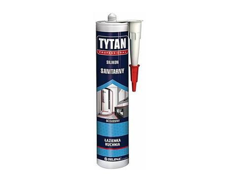 TYTAN PROFESSIONAL SILIKON SANITARNY BEZBARWNY 280ml
