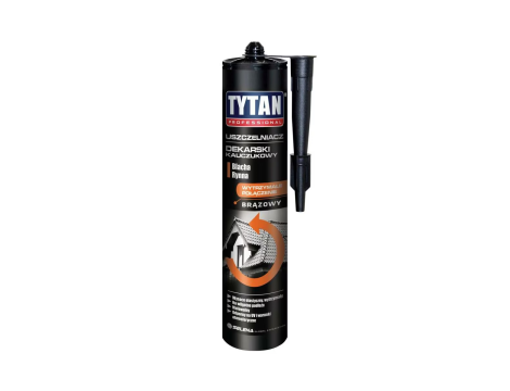TYTAN USZCZELNIACZ DEKARSKI BEZBARWNY KAUCZUKOWY 280ml PROFESSIONAL