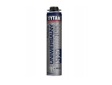 TYTAN PIANOKLEJ PISTOLETOWY DO PŁYT GK 830ml PROFESSIONAL