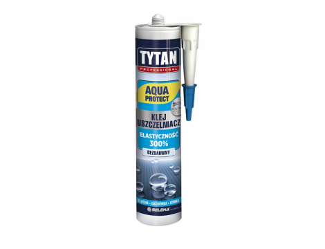 TYTAN KLEJ MONTAŻOWY BEZBARWNY AQUA PROTECT 280ml PROFESSIONAL