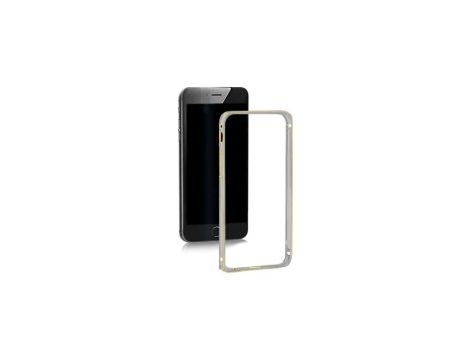 Qoltec Ramka ochronna na Samsung Galaxy S5 szara aluminiowa