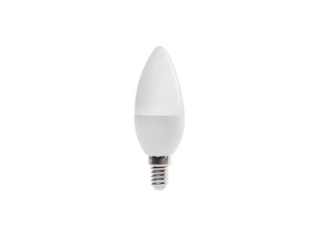 Kanlux żarówka DUN 6,5W led E14 WW ciepła biała, 3000K, 600lm, świeczka, mleczna, ceramiczna obudowa