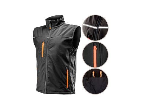 Bezrękawnik roboczy softshell, rozmiar XL 81-532-XL