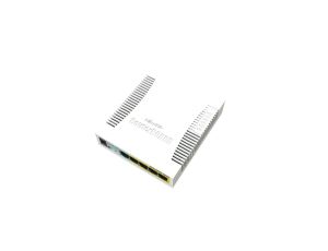 MikroTik RB260GSP Switch CSS106-1G-4P-1S, 5x RJ