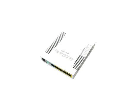 MikroTik RB260GSP Switch CSS106-1G-4P-1S, 5x RJ