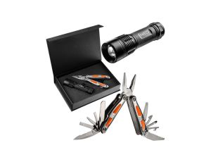 Zestaw 2 elementy 99-101 Latarka, 01-028 Multitool 63-029