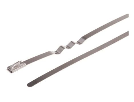 Opaska kablowa 200mm 4,6 mm Stal nierdzewna 316 100 sztuk RS PRO