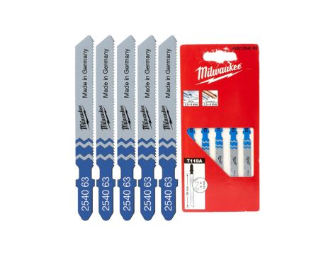 Brzeszczot do wyrzynarki do metalu 55/1,2mm op. 5szt MILWAUKEE