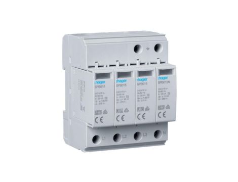 OGRANICZNIK OCHRONNIK PRZEPIĘĆ 3-FAZ Typ T2 4P