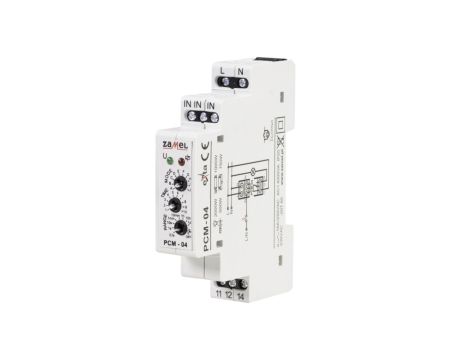 Przekaznik czasowy 230V AC PCM-04 EXT10000081